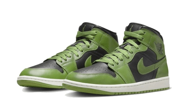 Pandabuy Air Jordan 1 Mid Altitude Green