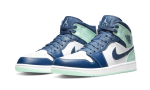 Pandabuy Air Jordan 1 Mid Mystic Navy Mint Foam