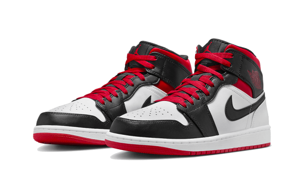 Pandabuy Air Jordan 1 Mid Gym Red Black Toe