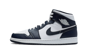 Pandabuy Air Jordan 1 Mid White Metallic Gold Obsidian