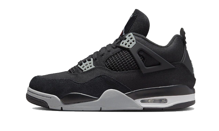 Pandabuy Air Jordan 4 Black Canvas