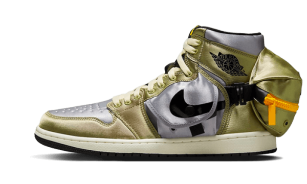 Pandabuy Air Jordan 1 High Og Stash Metallic Gold