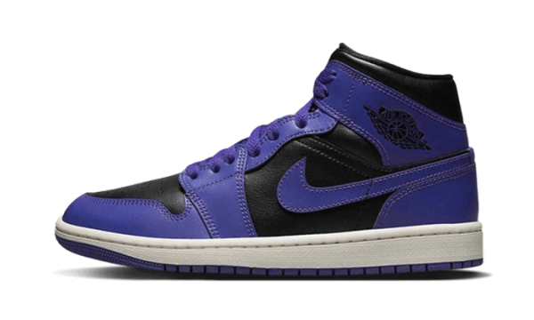 Pandabuy Air Jordan 1 Mid Purple Black