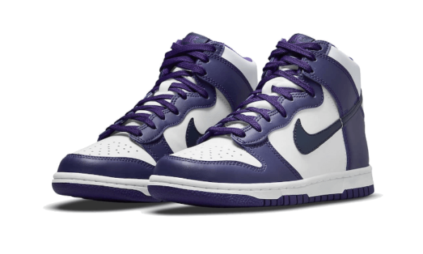 Pandabuy Dunk High Electro Purple Midnight Navy