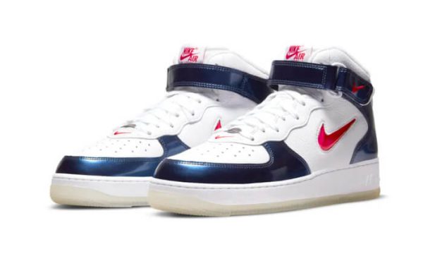 Pandabuy Air Force 1 Mid University Red Midnight Navy