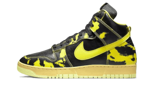 Pandabuy Dunk High 1985 Acid Wash Yellow