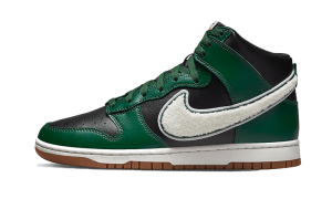 Pandabuy Dunk High Chenille Swoosh Black Green