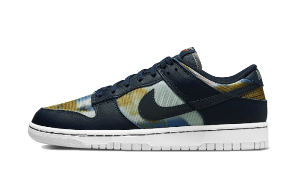 Pandabuy Dunk Low Graffiti Navy