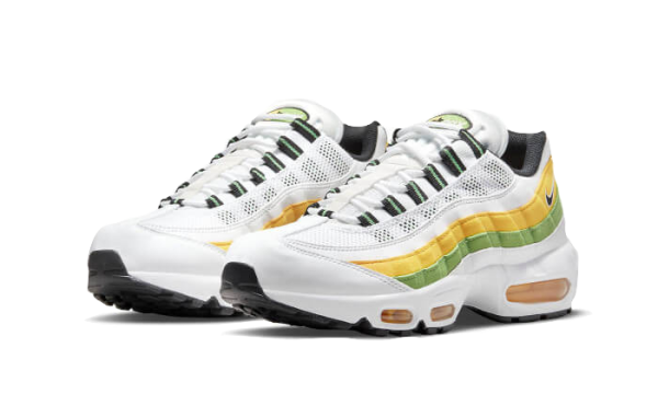 Pandabuy Air Max 95 Essential White Green Apple Tour Yellow