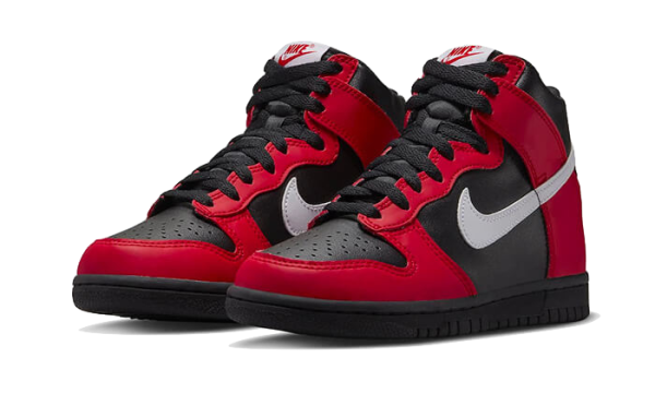 Pandabuy Dunk High Black Red