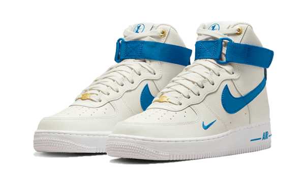 Pandabuy Air Force 1 High 40Th Anniversary White Blue