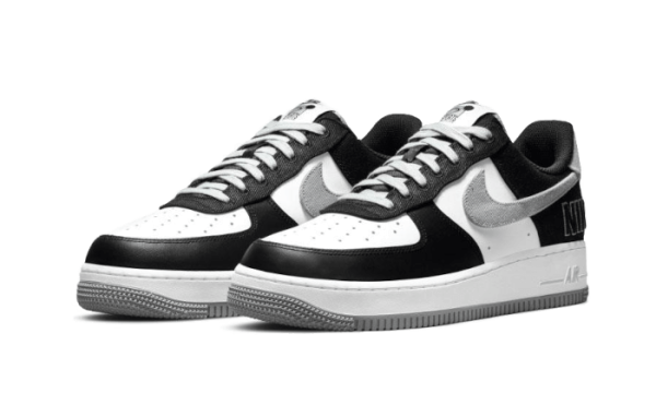 Pandabuy Air Force 1 Low '07 Lv8 Emb Black Silver