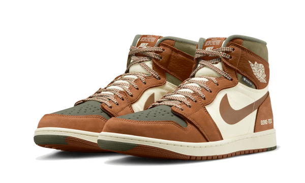 Pandabuy Air Jordan 1 Element Gore-Tex Tan Olive