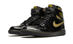 Pandabuy Air Jordan 1 High Black Metallic Gold