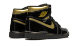 Pandabuy Air Jordan 1 High Black Metallic Gold