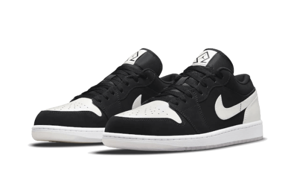 Pandabuy Air Jordan 1 Low Black White Diamond