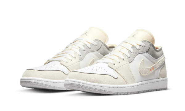 Pandabuy Air Jordan 1 Low Inside Out Cream White Light Grey