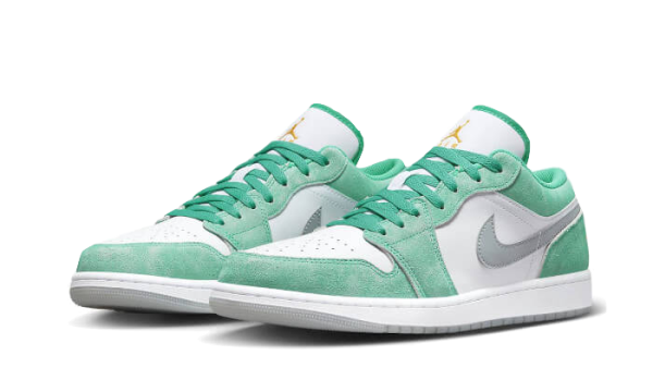 Pandabuy Air Jordan 1 Low Se New Emerald Grey