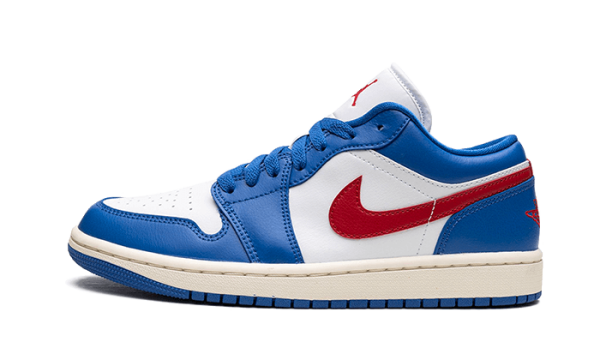 Pandabuy Air Jordan 1 Low Sport Blue Gym Red