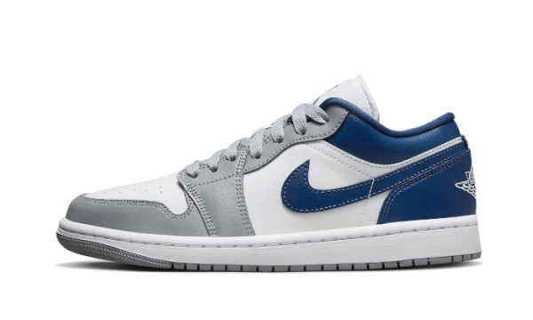 Pandabuy Air Jordan 1 Low White Grey Blue