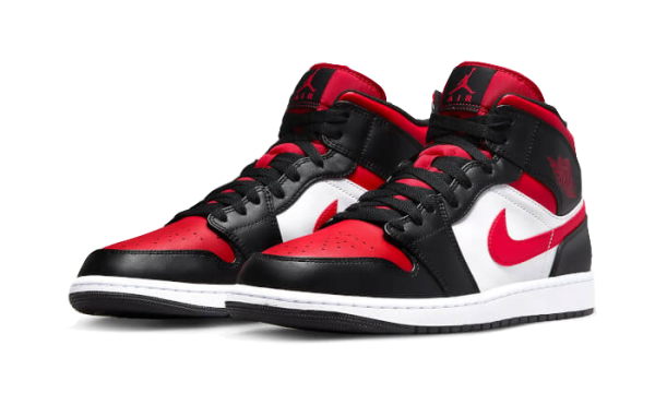 Pandabuy Air Jordan 1 Mid Alternate Bred Toe