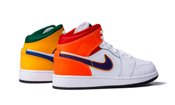 Pandabuy Air Jordan 1 Mid Alternate Multi-Color