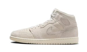 Pandabuy Air Jordan 1 Mid Craft Suede Ivory