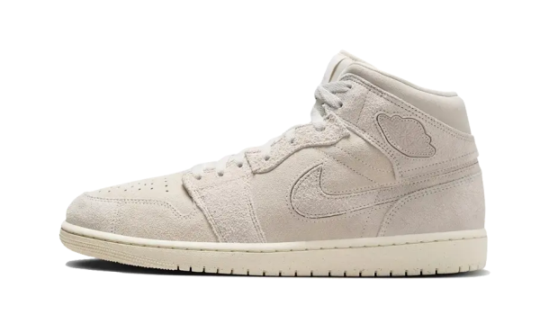 Pandabuy Air Jordan 1 Mid Craft Suede Ivory