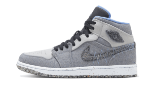 Pandabuy Air Jordan 1 Mid Crater Grey University Blue