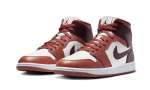 Pandabuy Air Jordan 1 Mid Dusty Peach Night Maroon