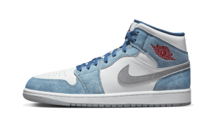 Pandabuy Air Jordan 1 Mid French Blue Fire Red