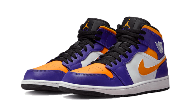 Pandabuy Air Jordan 1 Mid Lakers (2022)