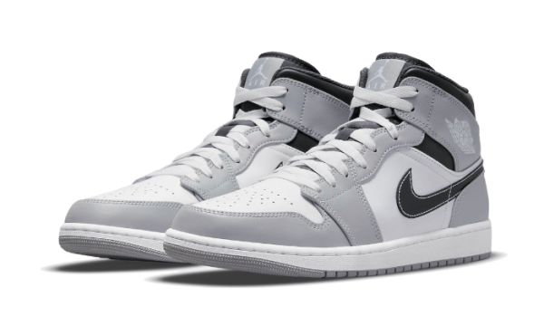 Pandabuy Air Jordan 1 Mid Light Smoke Grey Anthracite