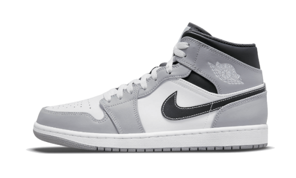 Pandabuy Air Jordan 1 Mid Light Smoke Grey Anthracite