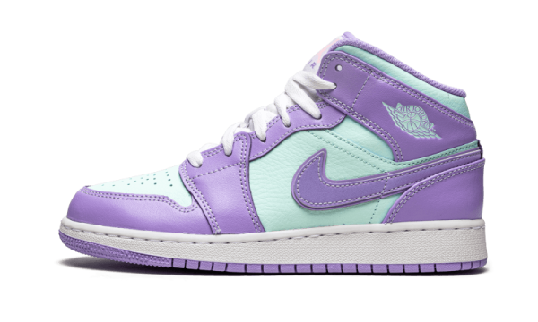 Pandabuy Air Jordan 1 Mid Purple Aqua