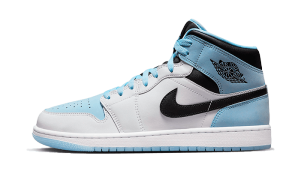 Pandabuy Air Jordan 1 Mid Se Ice Blue Black