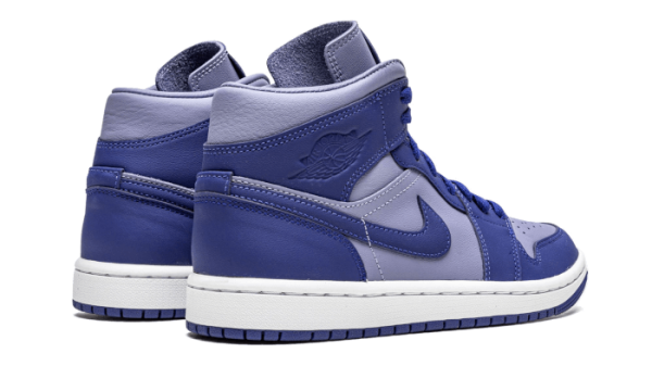 Pandabuy Air Jordan 1 Mid Se Iron Purple Deep Royal