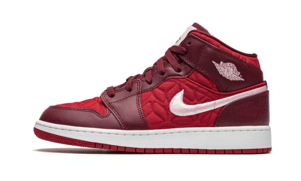 Pandabuy Air Jordan 1 Mid Se Red Quilt