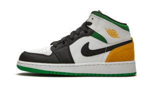 Pandabuy Air Jordan 1 Mid SE White Laser Orange Lucky Green