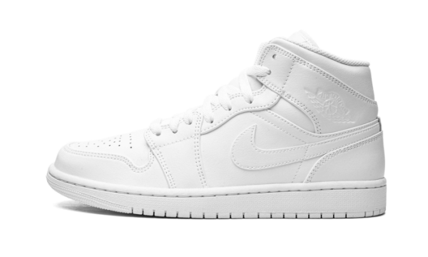 Pandabuy Air Jordan 1 Mid Triple White (2022)