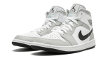 Pandabuy Air Jordan 1 Mid White Light Smoke Grey