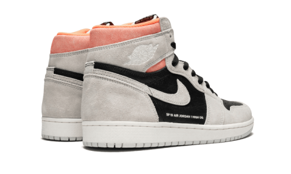 Pandabuy Air Jordan 1 Retro High Neutral Grey Hyper Crimson