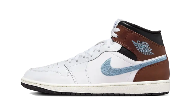 Pandabuy Air Jordan 1 Retro Mid Se Brown Blue Grey