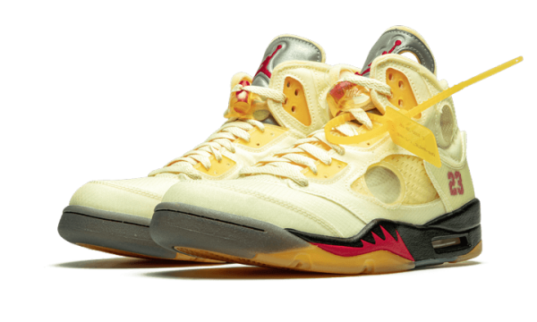 Pandabuy Air Jordan 5 Retro Off-White Sail