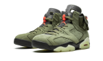 Pandabuy Air Jordan 6 Travis Scott Medium Olive