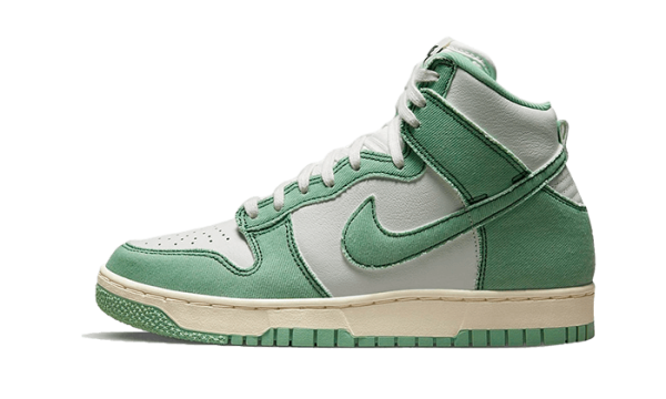 Pandabuy Dunk High 1985 Enamel Green Denim