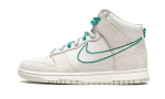 Pandabuy Dunk High First Use Light Bone Green Noise