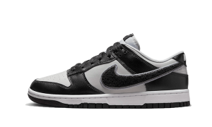 Pandabuy Dunk Low Chenille Swoosh Grey Black