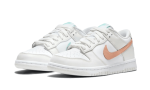 Pandabuy Dunk Low White Bone Peach Aqua