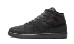 Pandabuy Air Jordan 1 Mid SE Craft Grey Red